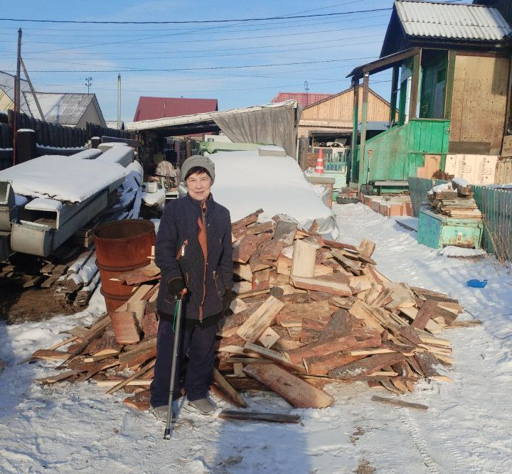 Покупка дров для Сухининой Т.В.